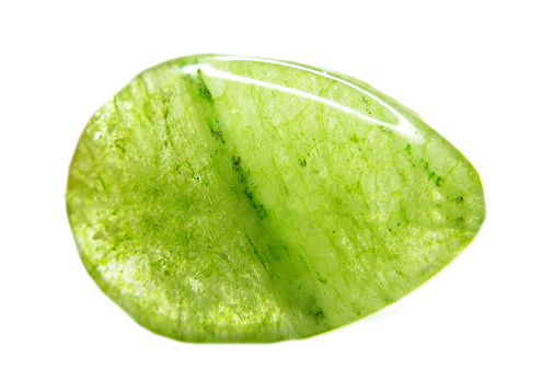 olivine geological crystal isolated