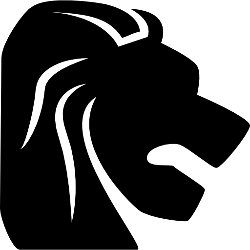 simbolo-del-zodiaco-leo-de-cabeza-de-leon-desde-la-vista-lateral